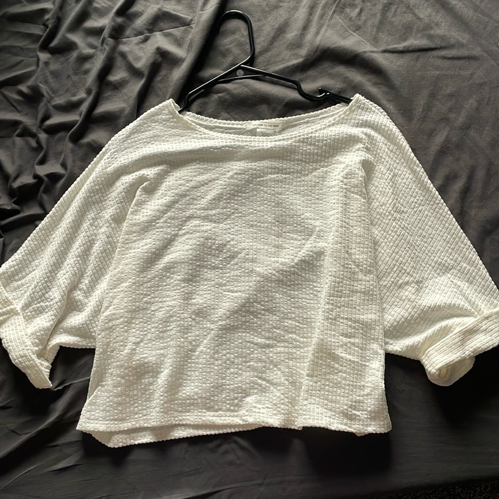 White top by caution to the wind